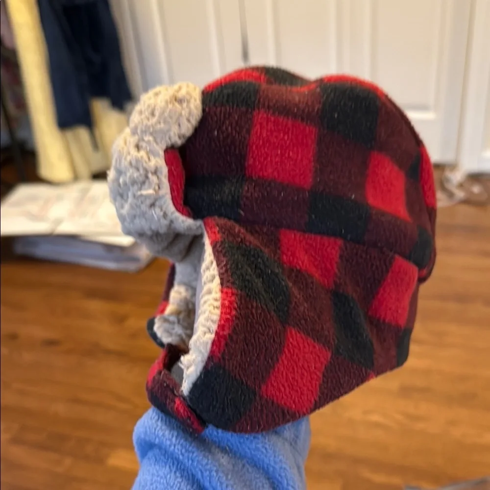 Addie & Tate Cozy Bear Kids Earflap Hat